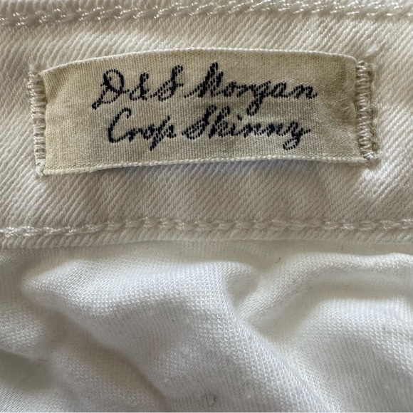 Ralph Lauren Denim & Supply Morgan Crop Skinny Jeans White Size 27 - Picture 14 of 14